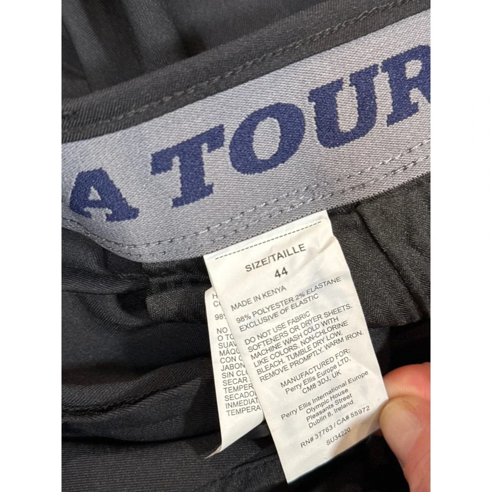 PGA Tour Mens Golf Shorts Caviar Black Active Stretch Waistband Size 44‎ NWT
